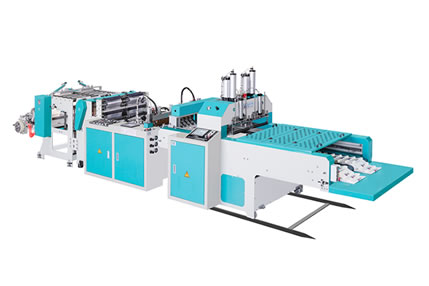 XJBXJ-400X2SVT/500X2SVT High Speed Fully Biodegradable T-shirt Bag Making Machine  